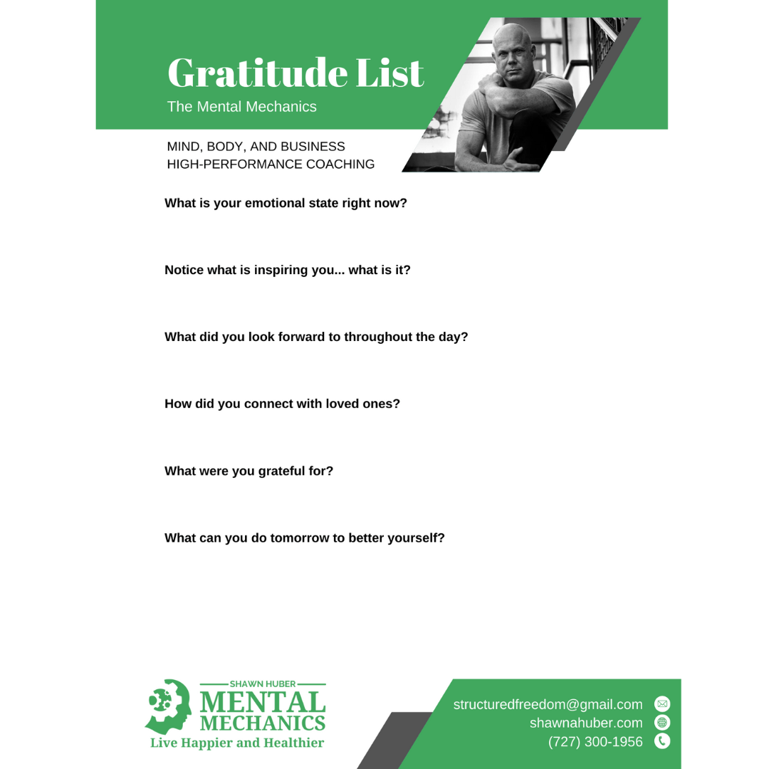 What Does A Gratitude List Look Like?